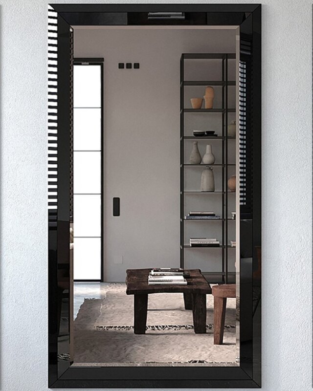 Spiegel Andora Black Frame nach Mass