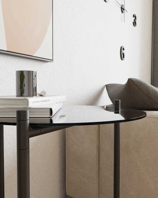 Dekorglasplatte f&uuml;r Kommode und Sideboard - D1