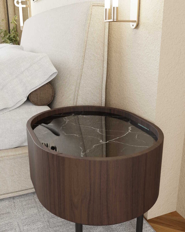 Dekorglasplatte f&uuml;r Kommode und Sideboard - D1