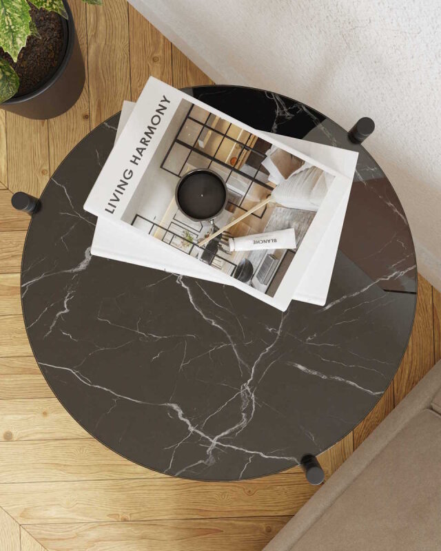 Dekorglasplatte f&uuml;r Kommode und Sideboard - D1