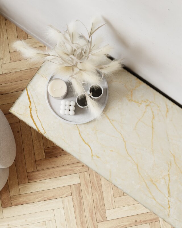 Dekorglasplatte f&uuml;r Kommode und Sideboard - D2