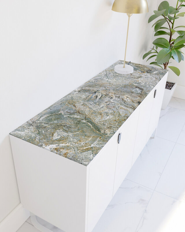 Dekorglasplatte f&uuml;r Kommode und Sideboard - D5