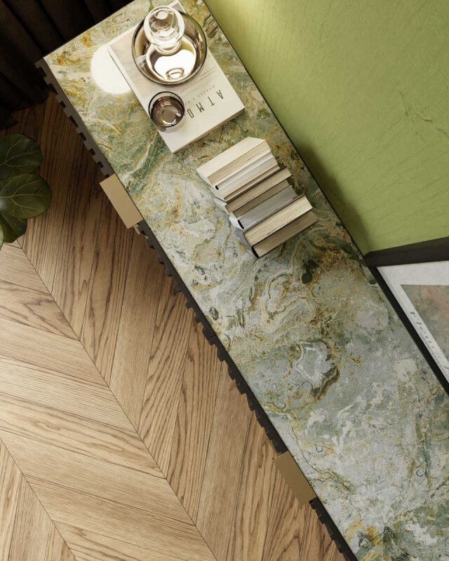 Dekorglasplatte f&uuml;r Kommode und Sideboard - D5