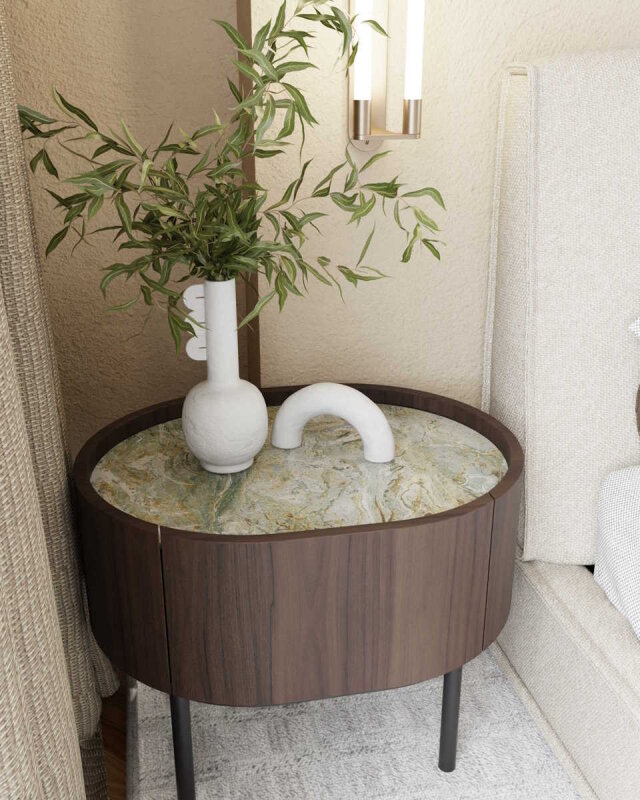 Dekorglasplatte f&uuml;r Kommode und Sideboard - D5
