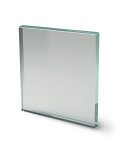 Glasplatte f&uuml;r Kommode und Sideboard - Farbe Lichtgrau