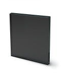 Glasplatte f&uuml;r Kommode und Sideboard - Farbe Schwarz