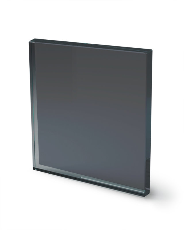 Glasplatte f&uuml;r Kommode und Sideboard - Farbe Schiefergrau