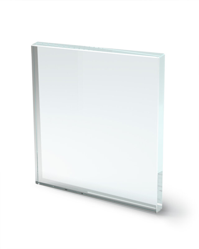 Glas Tischplatte nach Mass - Farbe Verkehrsweiss