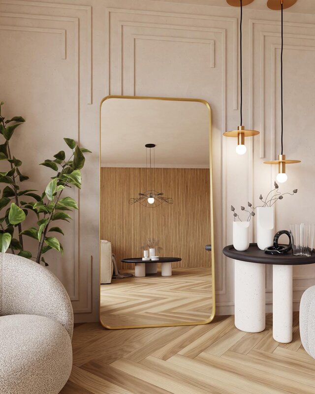 Quadriga Gold Plus - Spiegel nach Mass