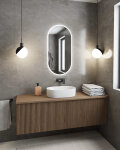Arven - ovaler LED Badspiegel