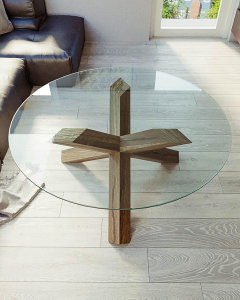 Glas Tischplatte Kreis nach Mass